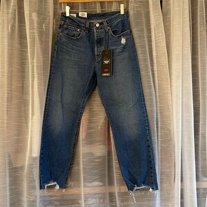 Levi’s 501 Original Cropped size 27x26 NWT